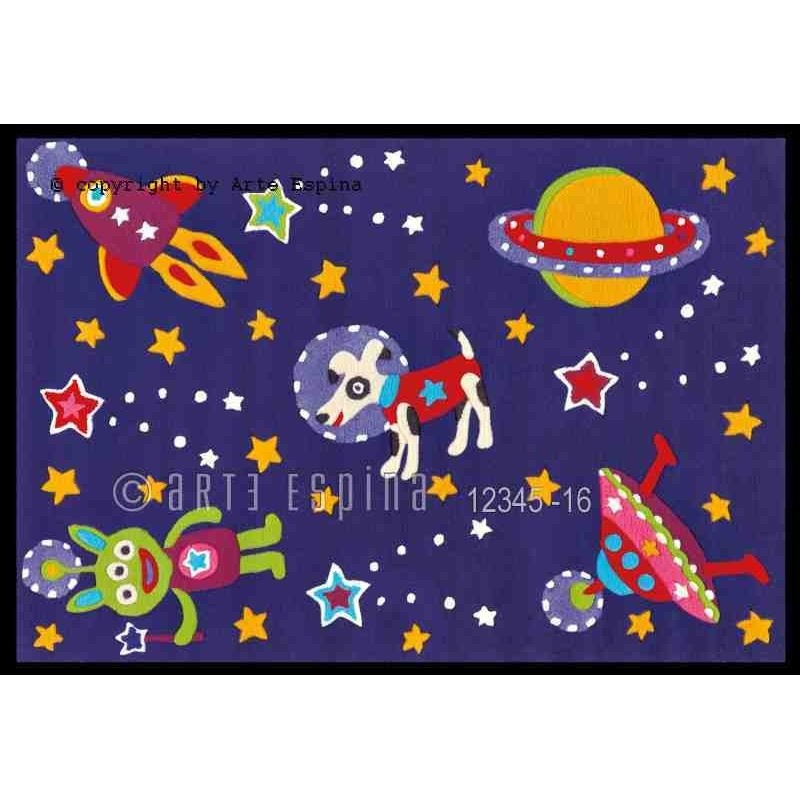 Tappeto per bambini Kids Arte Espina purple 3144-50