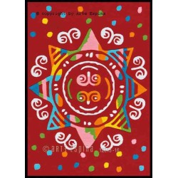 Tappeto per bambini Kids Arte Espina red 3145-41 2