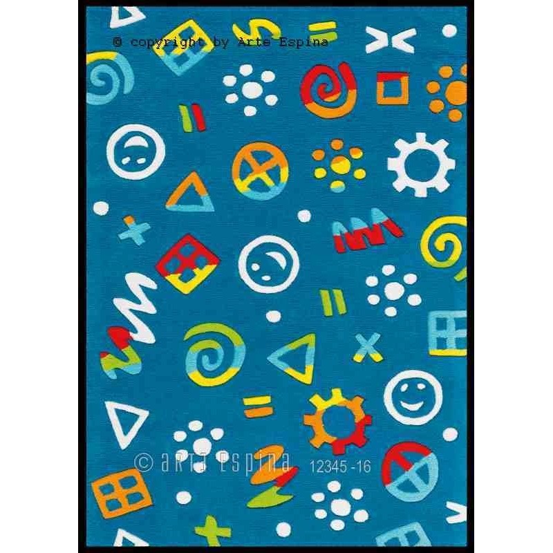 Tappeto per bambini Kids Arte Espina blue 3146-53