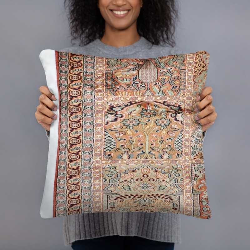 tappeto INDIA KASHMIR SETA CM.76X180