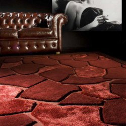 Tappeto moderno Africa red Renato Balestra cm.140x200 in offerta