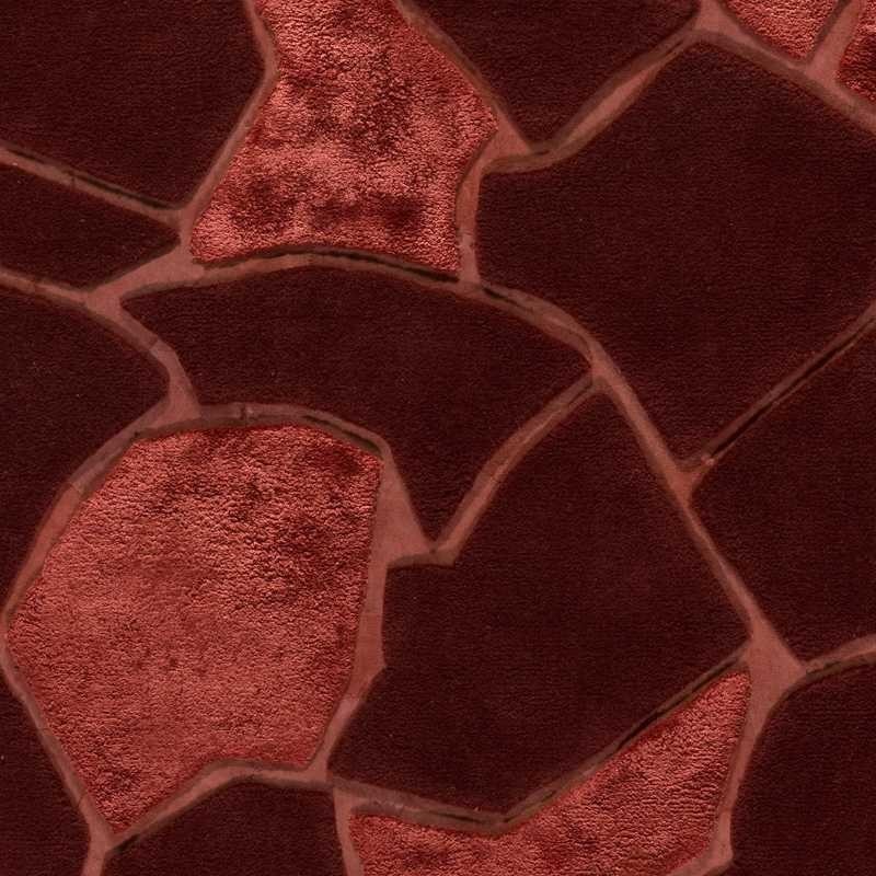 Carpet moderno Africa red Renato Balestra cm.140x200 in offerta
