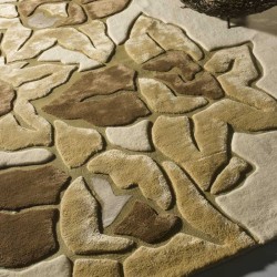 Tappeto moderno Dakota beige lana Renato Balestra cm.140x200 in offerta