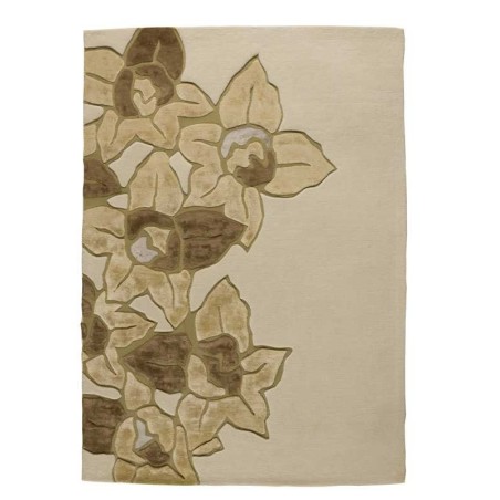 Carpet moderno Dakota beige lana Renato Balestra cm.140x200 in offerta