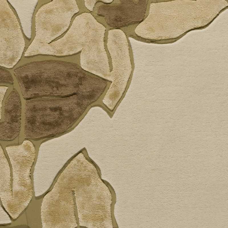 Carpet moderno Dakota beige lana Renato Balestra cm.140x200 in offerta