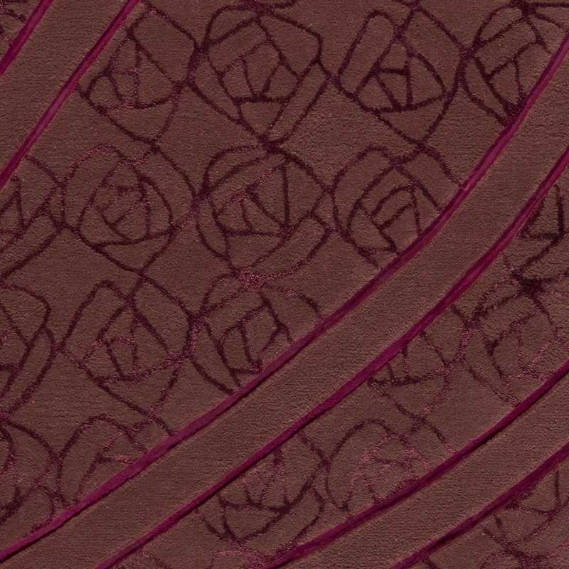 Tappeto moderno Demi violet Renato Balestra cm.170x240 in offerta