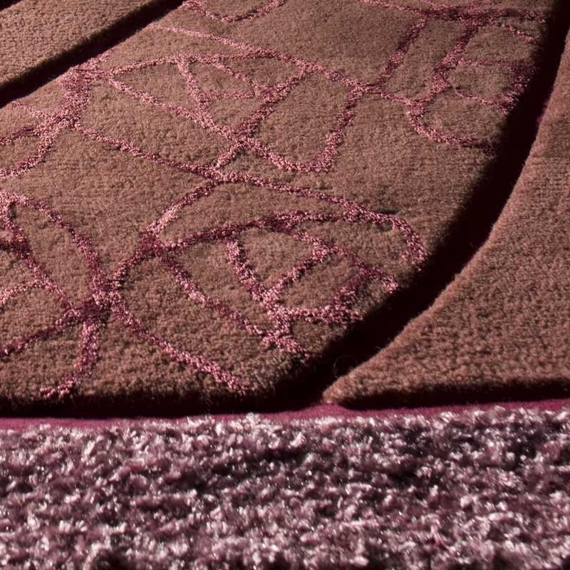 Tappeto moderno Demi violet Renato Balestra cm.170x240 in offerta