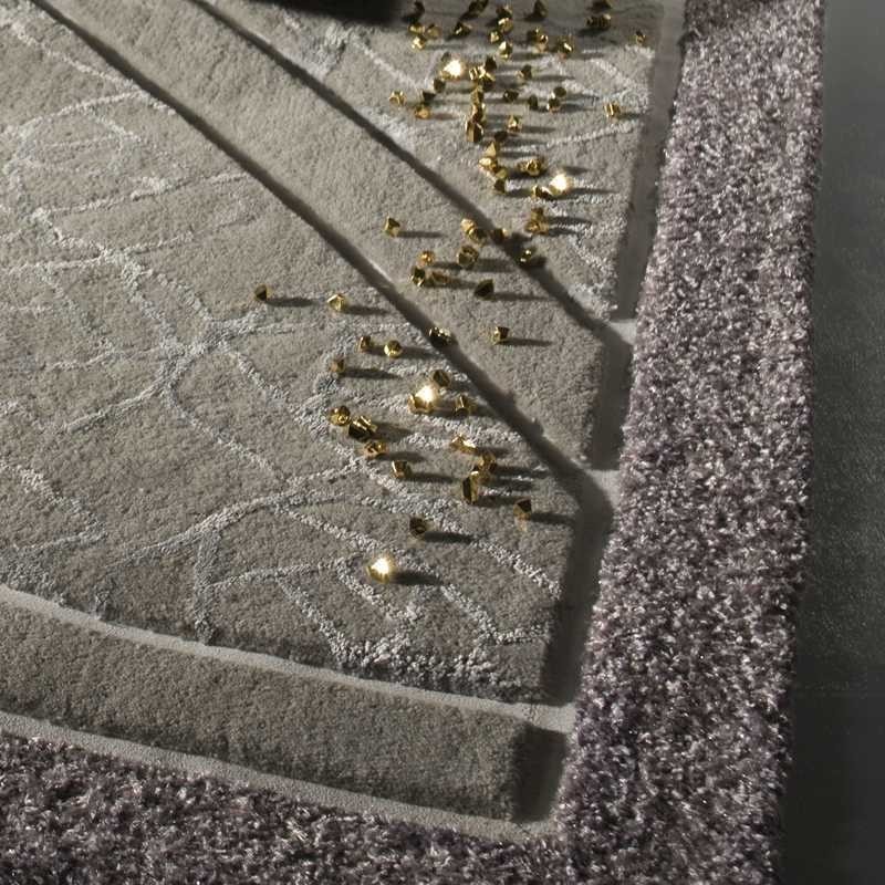 Carpet moderno Demi grey Renato Balestra cm.170x240 in offerta