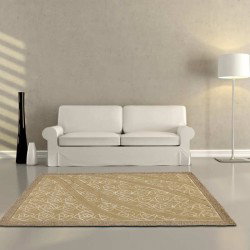 Carpet moderno Demi beige Renato Balestra cm.140x200 in offerta