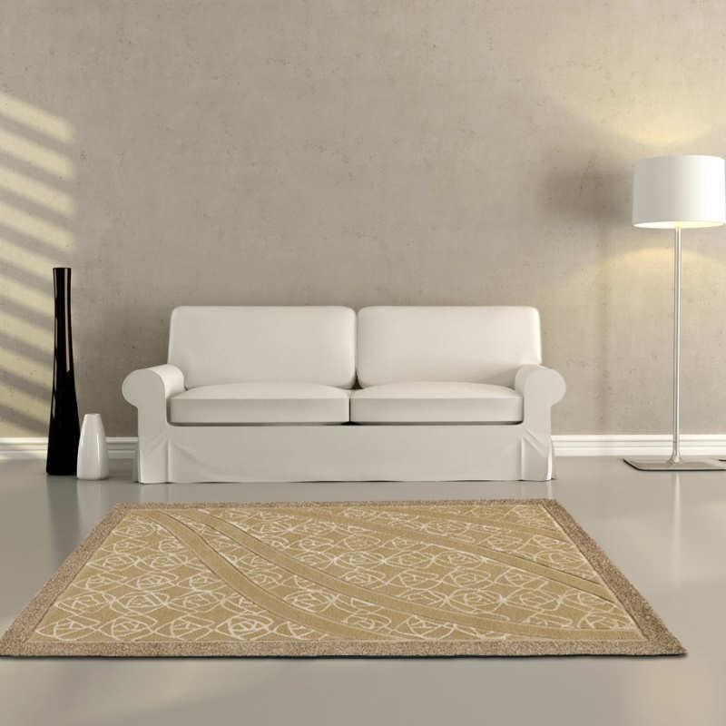 Tappeto moderno Demi beige Renato Balestra cm.140x200 in offerta