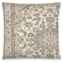 tappeto persia nain fine con seta cm 141x205 2