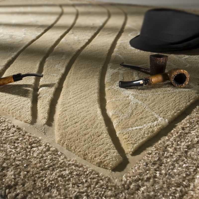 Carpet moderno Demi beige Renato Balestra cm.170x240 in offerta