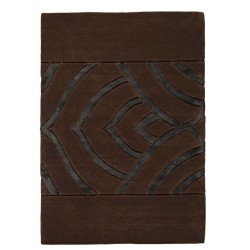Tappeto moderno Iris brown Renato Balestra cm.140x200 in offerta