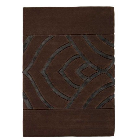 Tappeto moderno Iris brown Renato Balestra cm.140x200 in offerta