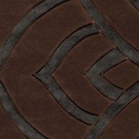 Tappeto moderno Iris brown Renato Balestra cm.140x200 in offerta
