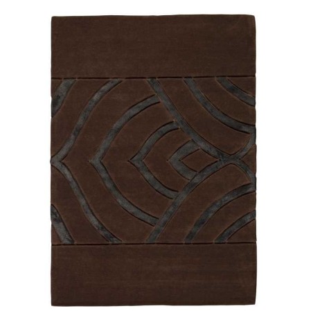 Carpet moderno Iris brown Renato Balestra cm.170x240 in offerta