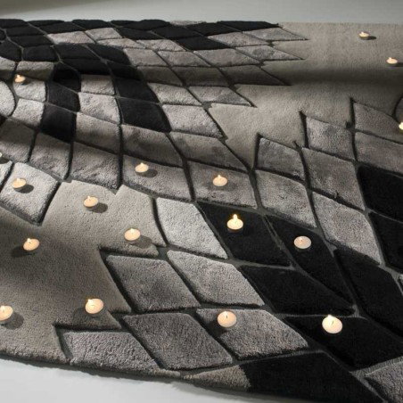 Tappeto moderno Jazz grey Renato Balestra cm.140x200 in offerta