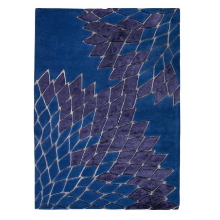 Carpet moderno Jazz blue Renato Balestra cm.200x300 in offerta