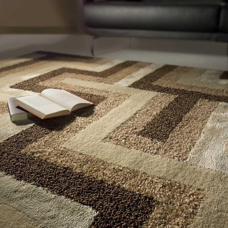 Tappeto moderno Juno beige Renato Balestra cm.170x240 in offerta