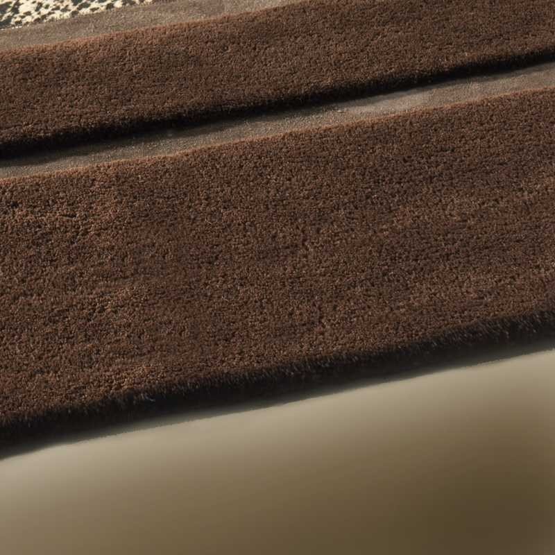 Tappeto moderno Leon brown Renato Balestra cm.140x200 in offerta