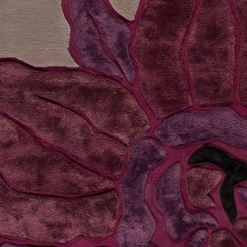 Tappeto moderno Muse violet Renato Balestra cm.200x300 in offerta