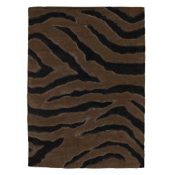 Tappeto moderno Nova black brown Renato Balestra cm.140x200 in offerta