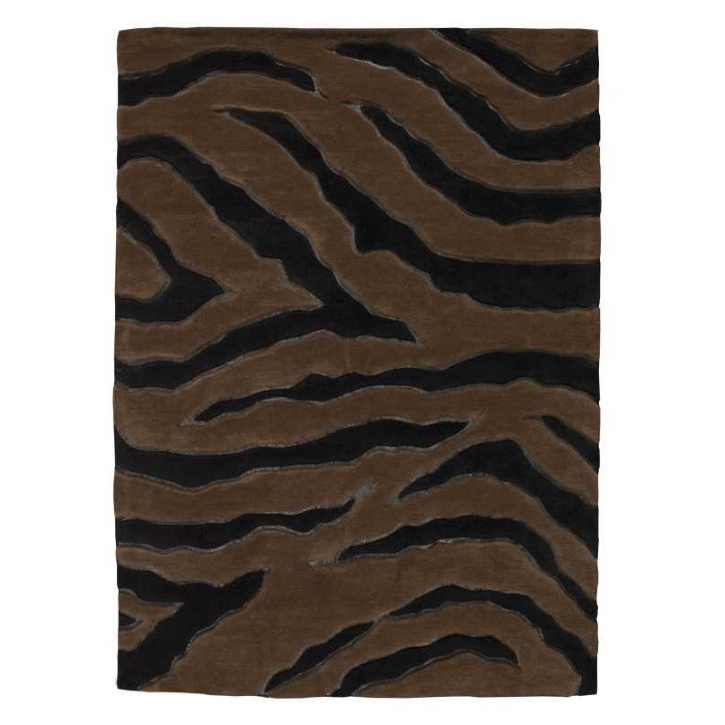 Tappeto moderno Nova black brown Renato Balestra cm.140x200 in offerta