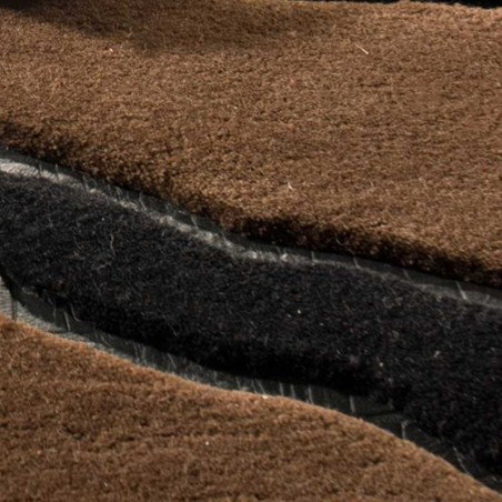Tappeto moderno Nova black brown Renato Balestra cm.140x200 in offerta