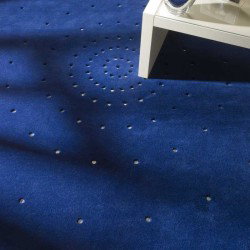 Carpet moderno Skye blue Renato Balestra cm.140x200 in offerta 2