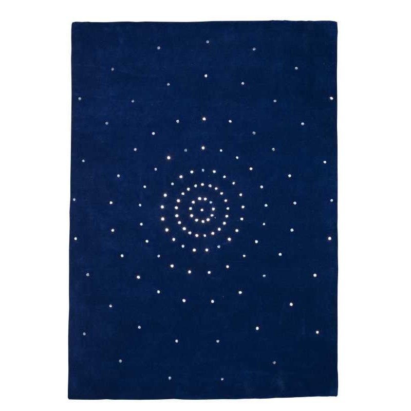 Tappeto moderno Skye blue Renato Balestra cm.140x200 in offerta