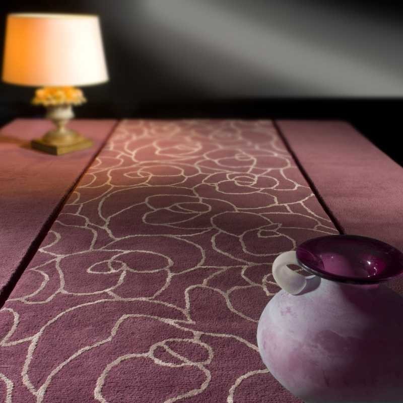 Tappeto moderno Vega violet Renato Balestra cm.140x200 in offerta