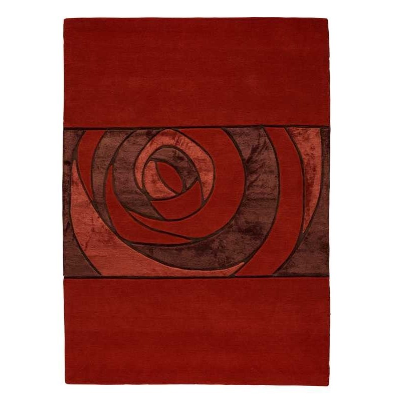 Carpet moderno Wallflor Gravity Red Lauren Jacob