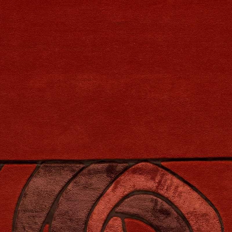 Carpet moderno Wallflor Gravity Red Lauren Jacob