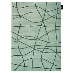 Tappeto moderno Wallflor Map Grey Lauren Jacob