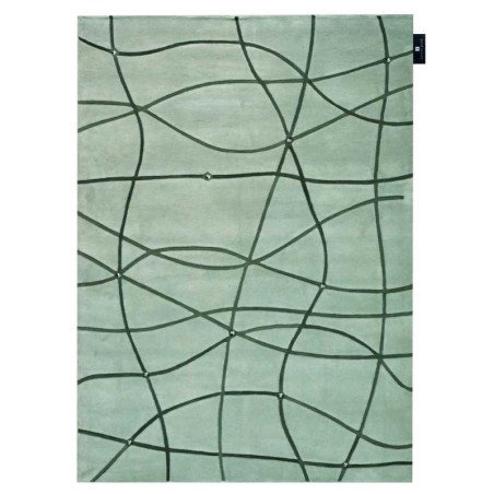 Tappeto moderno Wallflor Map Grey Lauren Jacob