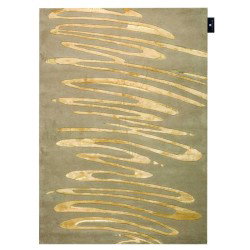 Tappeto moderno Wallflor Sketch Gold Lauren Jacob