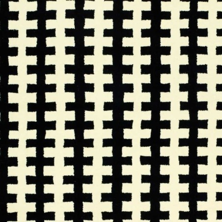 Tappeto moderno Wallflor Riff Black White Lauren Jacob