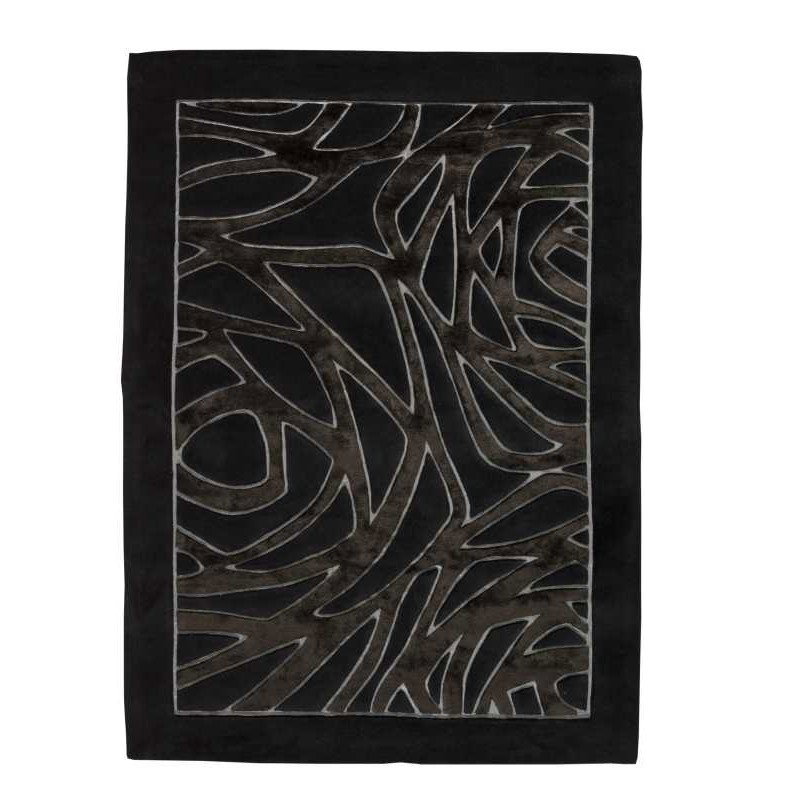 Tappeto moderno Wallflor Thea Black Lauren Jacob