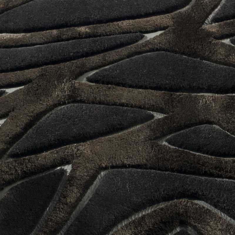 Tappeto moderno Wallflor Thea Black Lauren Jacob