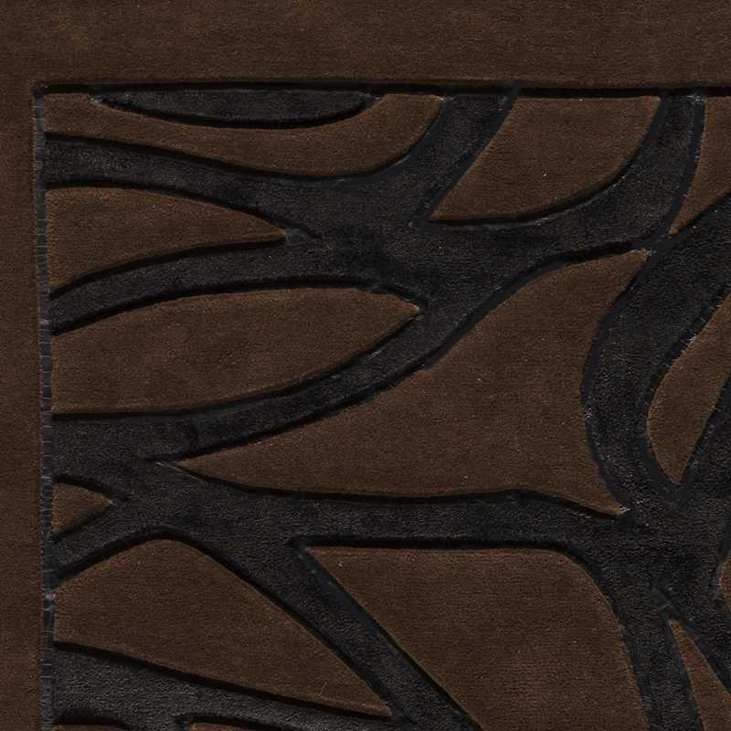 Tappeto moderno Wallflor Thea Black Brown Lauren Jacob