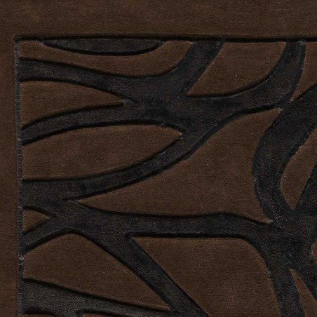 Tappeto moderno Wallflor Thea Black Brown Lauren Jacob