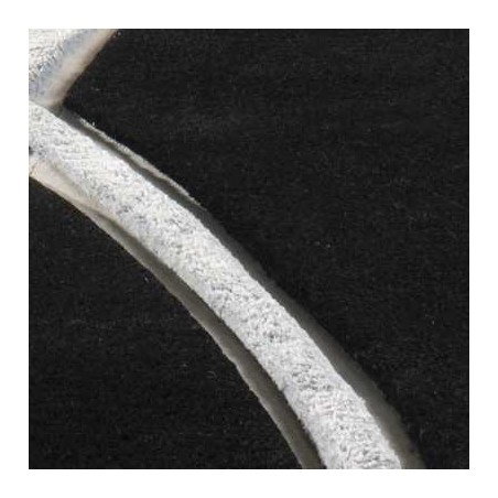 Tappeto moderno Wallflor Echo Black Lauren Jacob