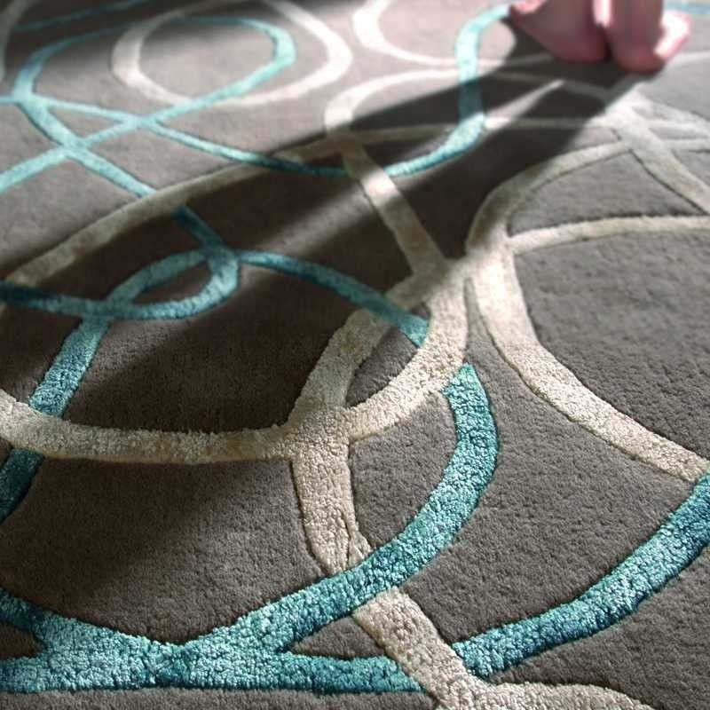 Tappeto moderno Wallflor Crossroads Dove Lauren Jacob
