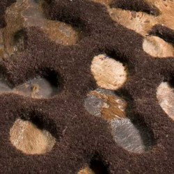 Tappeto moderno Wallflor Varanasi Brown Lauren Jacob