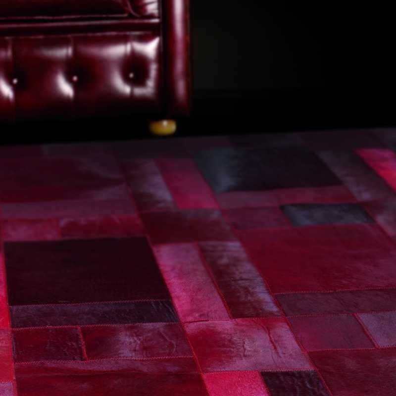 Carpet moderno Wallflor Flame Red Lauren Jacob