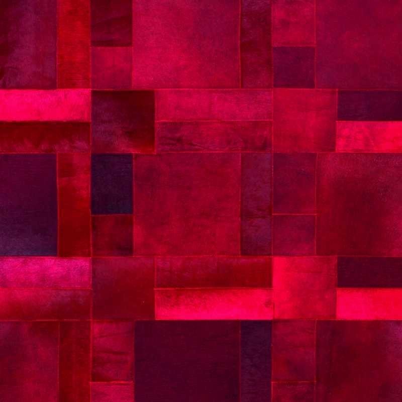 Carpet moderno Wallflor Flame Red Lauren Jacob