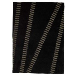 Tappeto moderno Wallflor Swing Black Lauren Jacob