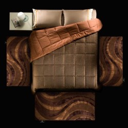 Carpet moderno Wallflor Marigold Brown Lauren Jacob 2