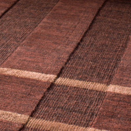 Tappeto moderno Wallflor Carver Choco Lauren Jacob