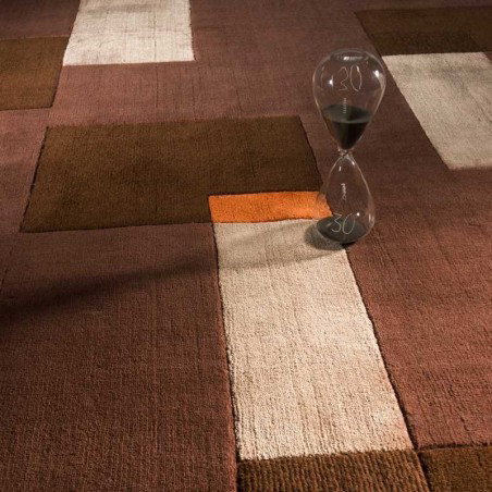 Tappeto moderno Wallflor Ossian Beige Brown Lauren Jacob